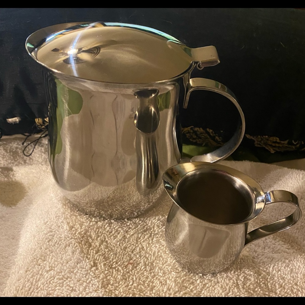 Vintage charmI PAC Inoc stainless steel induction 2c milk/creamer/syrup dispense